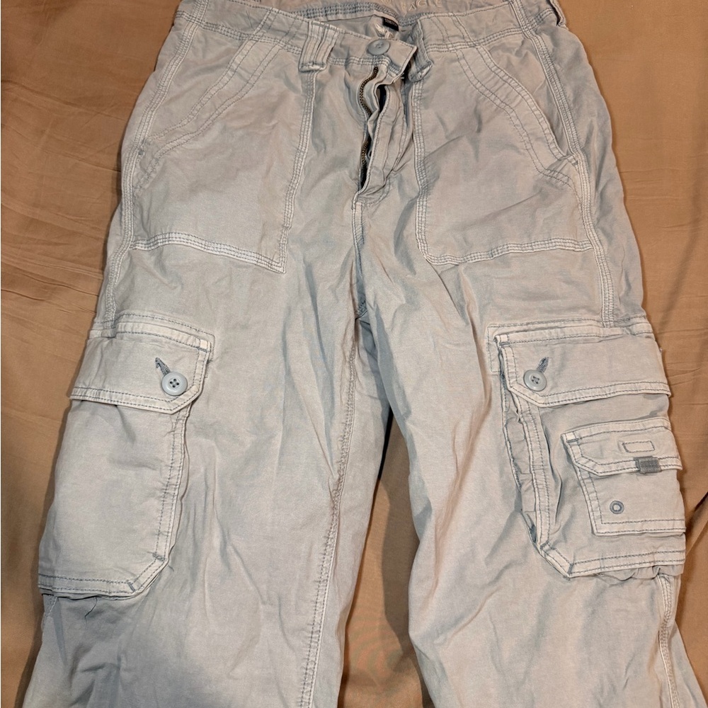 Light sky blue Cargo Pants AE